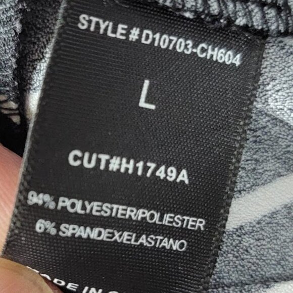 Potter’s Pot Black White Striped Wide Leg Jumpsuit Large | Cutout Tie Back - Picture 7 of 10